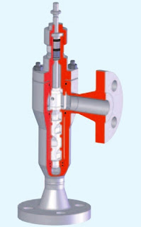 cutaway view of mulit stage valve trim Flowserve Kammer Multi-Z
