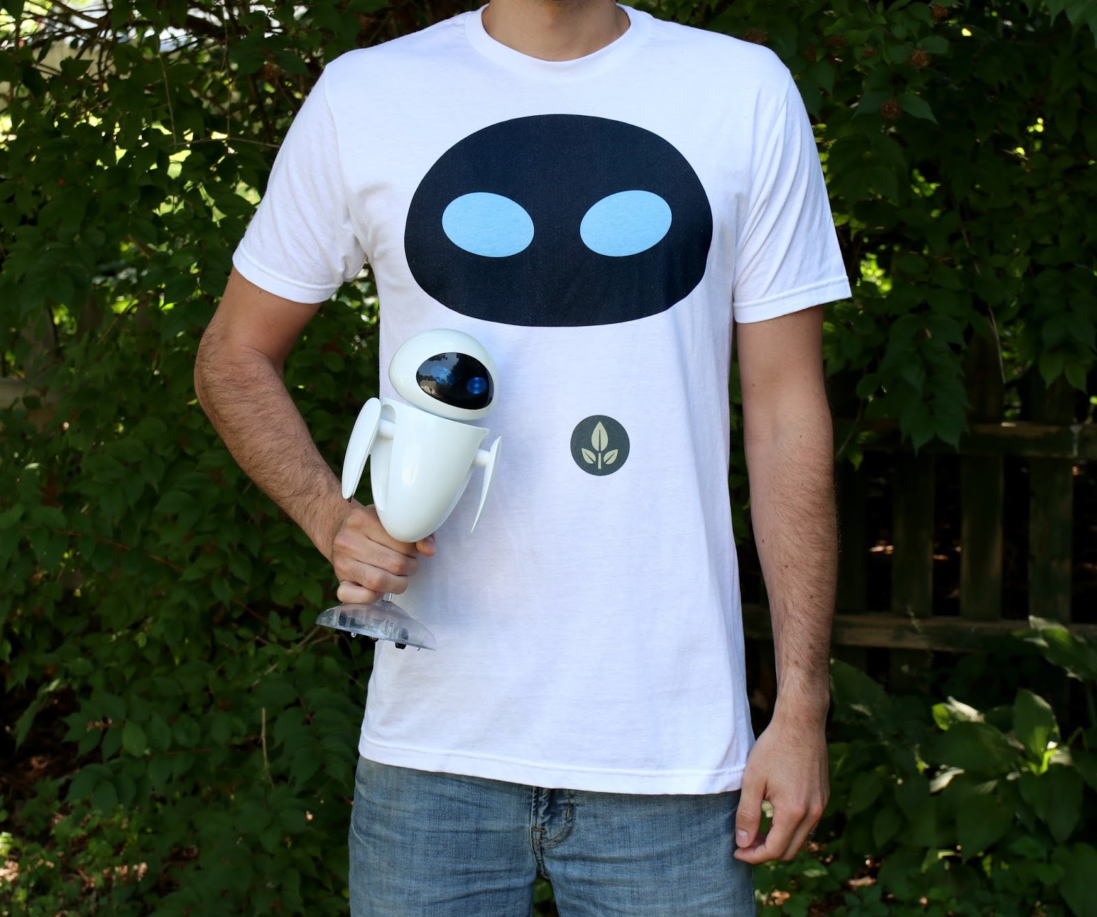 pixar wall-e eve tee t-shirt 