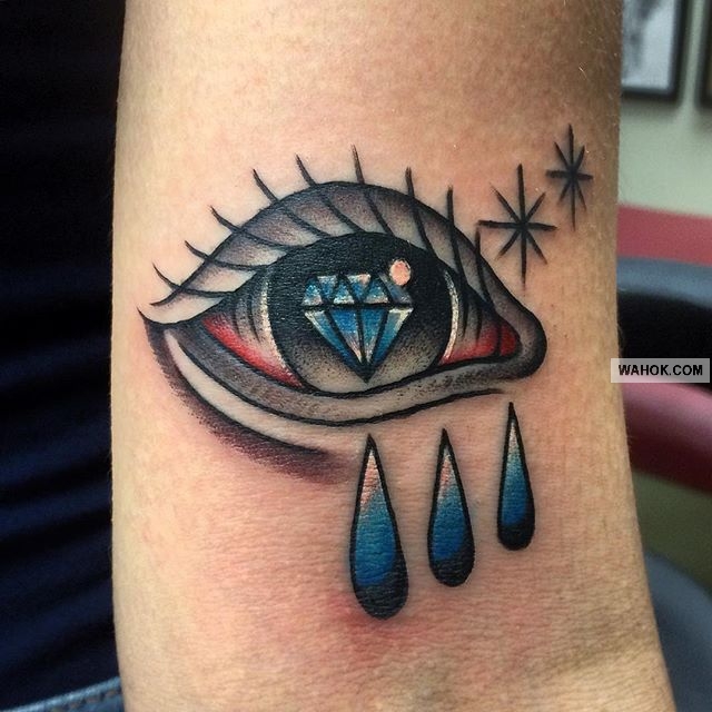 23 Gambar Tato Keren Diamond Kristal Terbaru Paling Unik