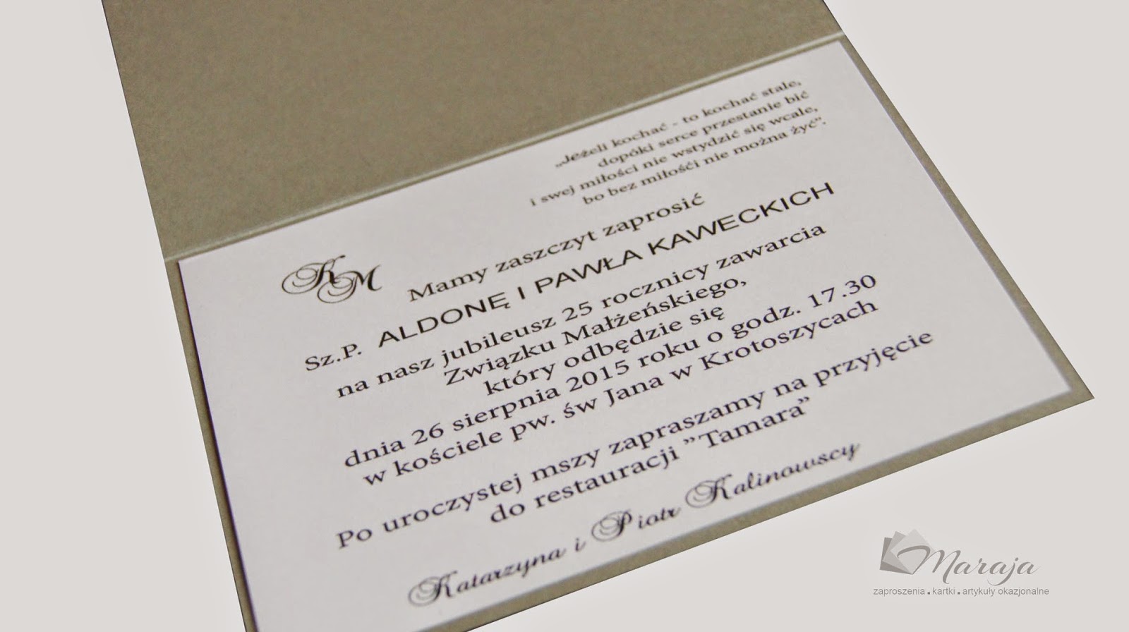 Moje Papierowe Co Nieco Srebrnerubinowe I Złote Gody Cd