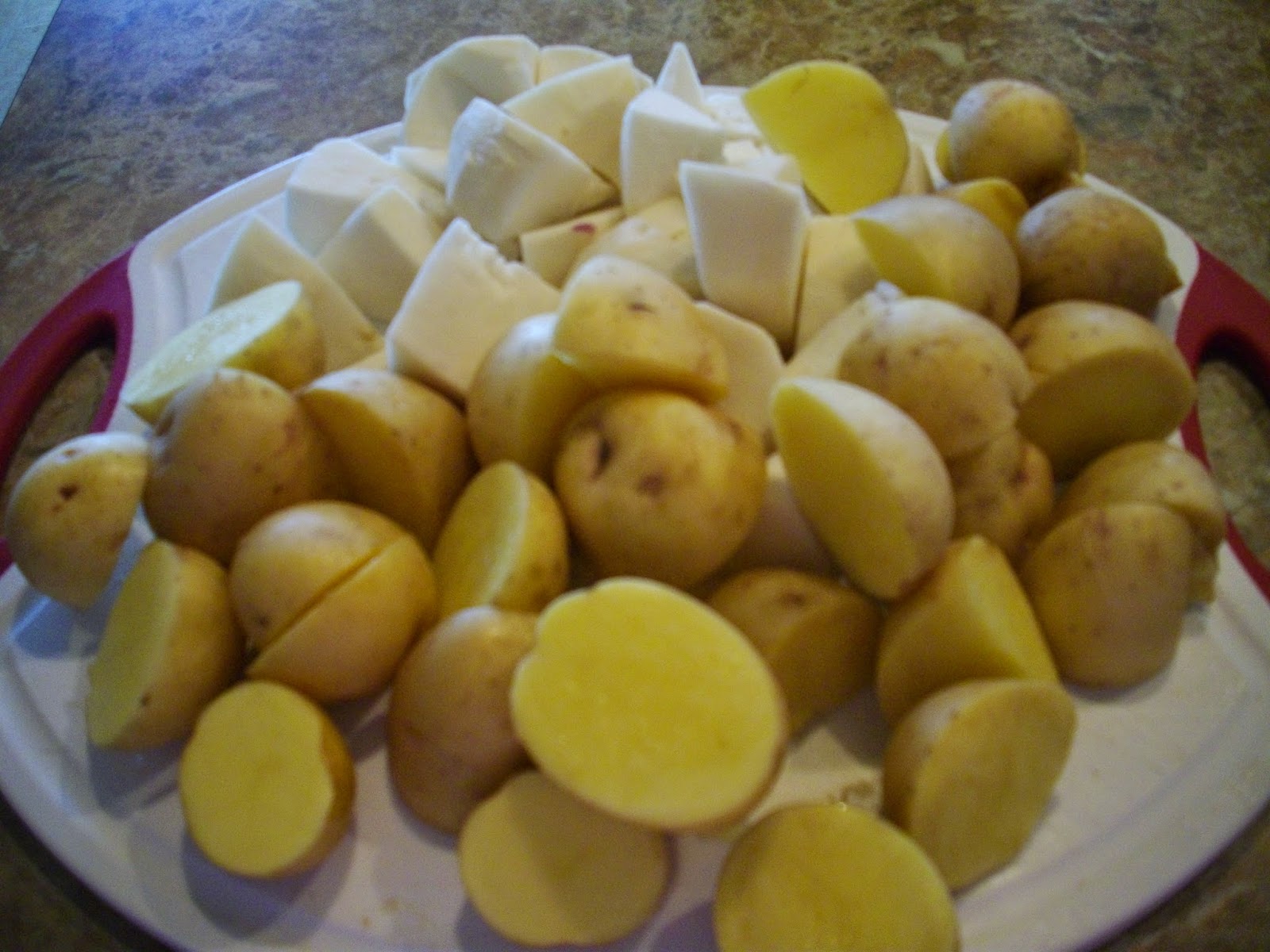Barb's Best Bites Mashed Turnips and Potatoes
