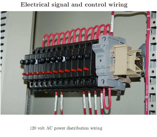 Industrial Instrumentation: 120 volt AC Power Distribution Wiring