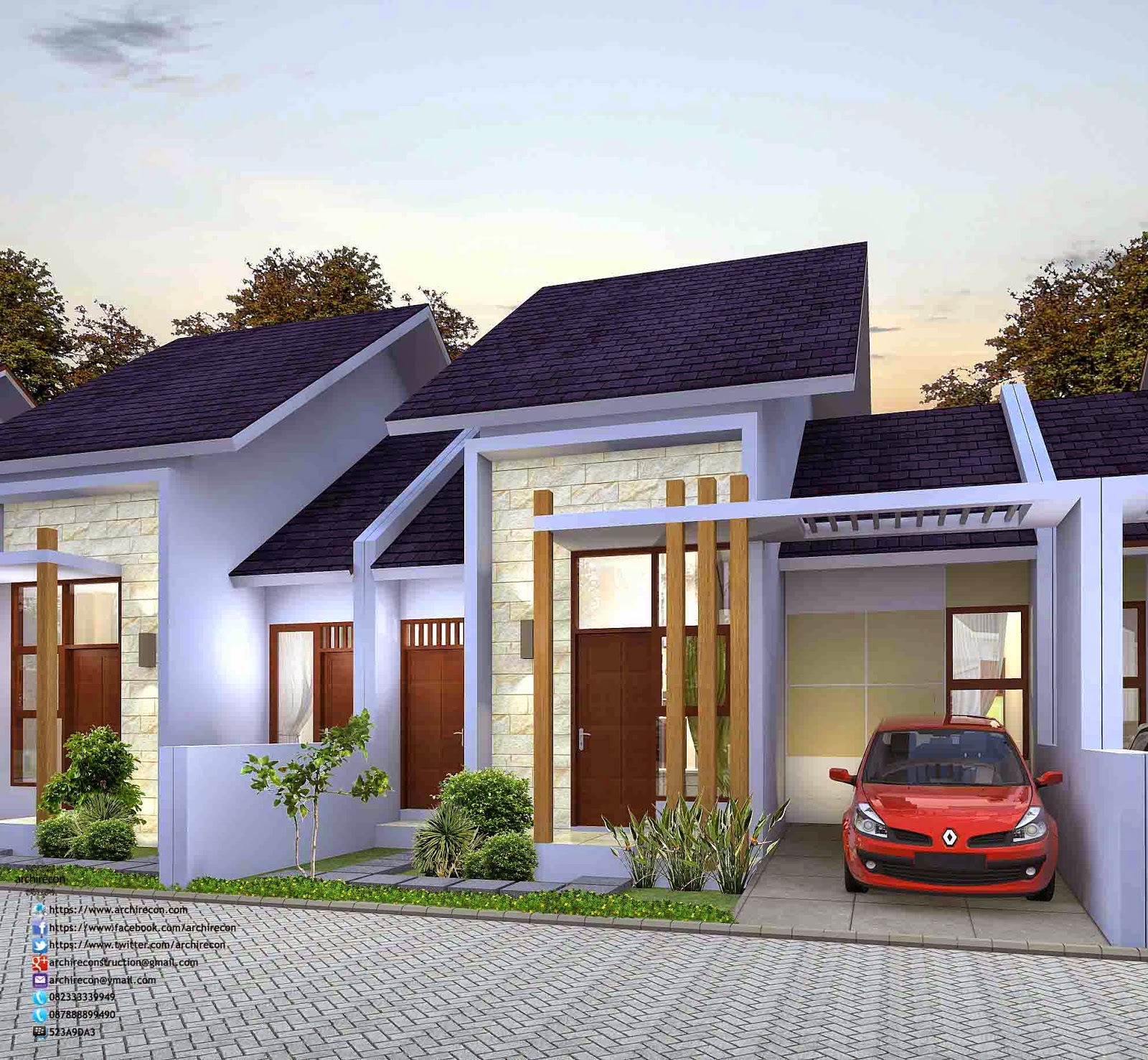 68 Desain Rumah Minimalis Perumahan | Desain Rumah Minimalis Terbaru