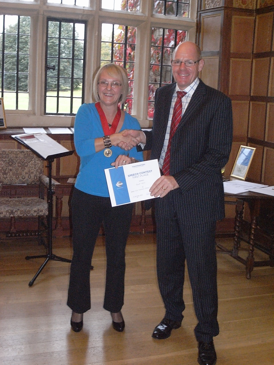 First Quilting Steps Toastmasters International Area 22 Humourous and