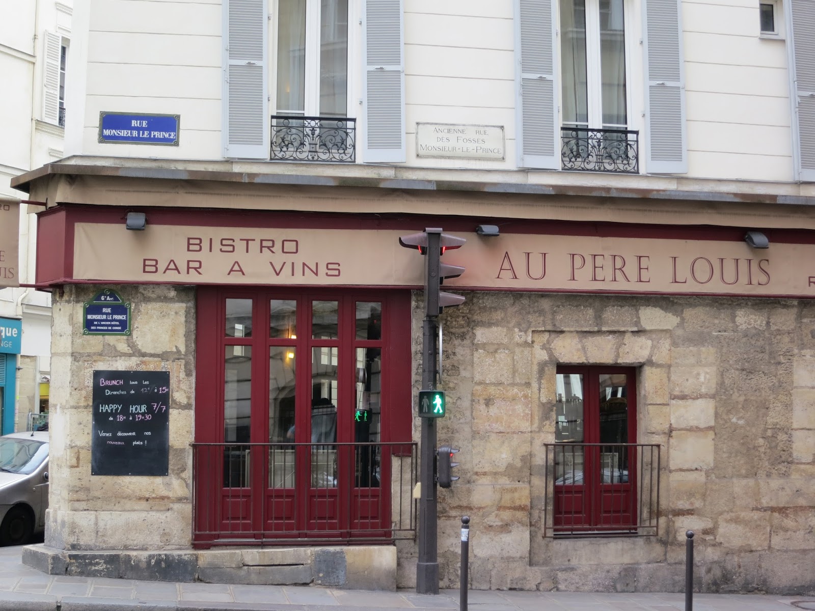 Les 3 Luxembourg 67 Rue Monsieur Le Prince 75006 Paris Where is FatBoy ?: Paris - Bistro Au Pere Loius