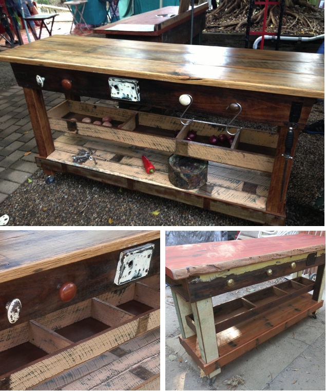 Natural Home Design Recycled Kitchen Island Benchtop Recycled Kitchen Island Benchtop, Recycled Kitchen Island