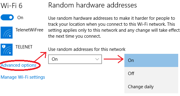 how to change mac address in windows 10