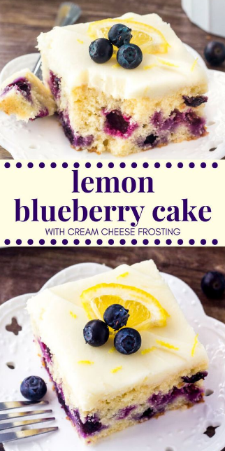 Lemon Blueberry Cake - All Recipe Network