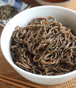 soba noodles with furikake recipe by seasonwithspice.com