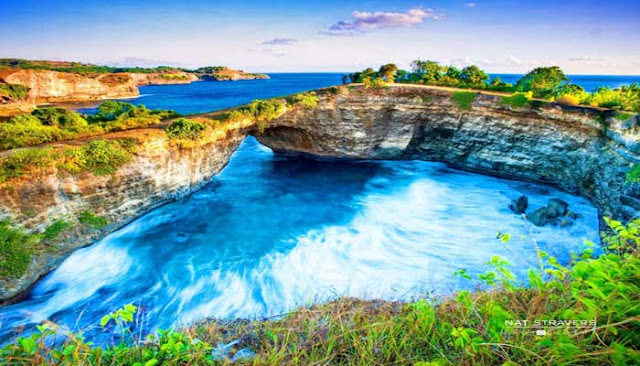 broken beach Nusa Penida billabong beach Nusa Penida
