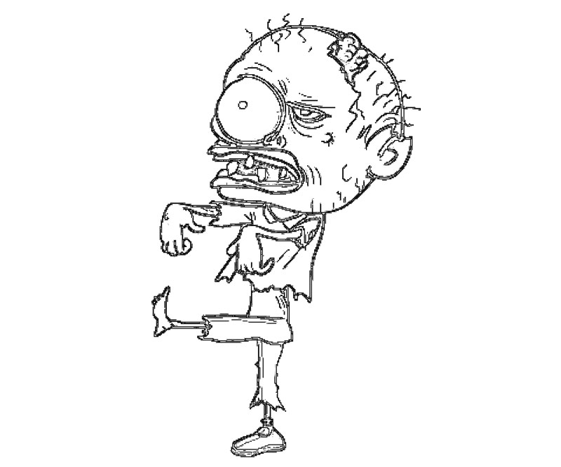 walking dead zombies coloring pages - photo #30