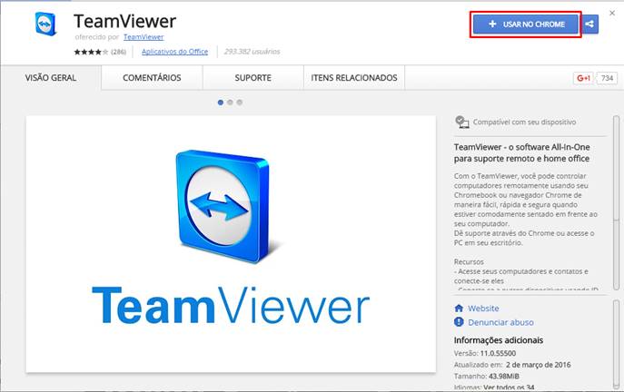teamviewer download google chrome