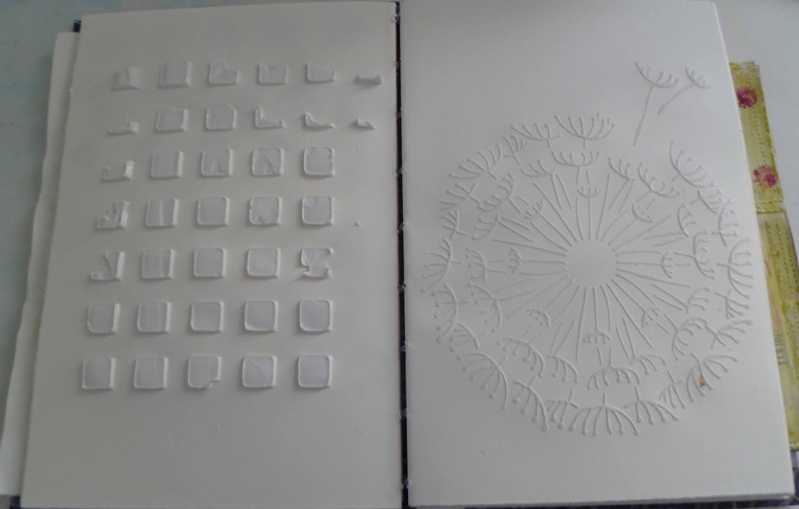 sew sew art Molding Paste vs Gel Medium