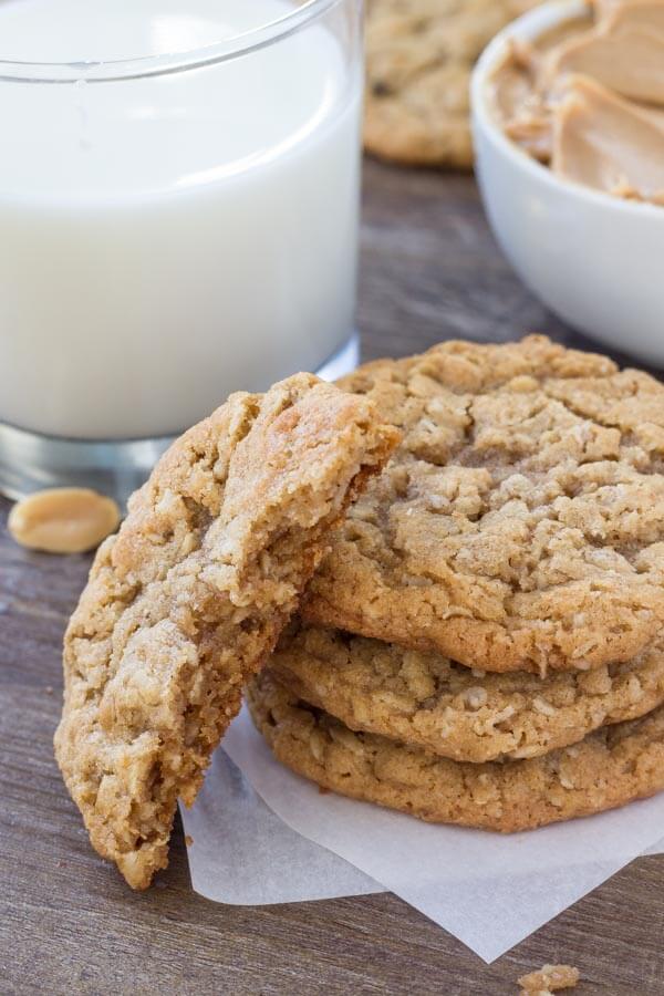 Peanut Butter Oatmeal Cookies CookPed