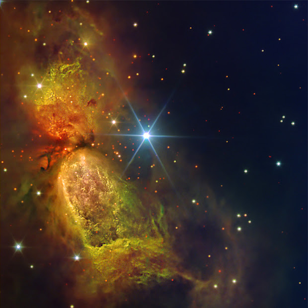 Star-Forming Region Sharpless 2-106 as imaged by the GTC