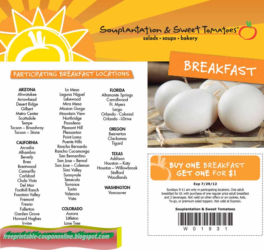 Sweet tomatoes coupon sept 2018