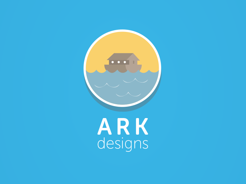 Ark Design Flat Logo Design