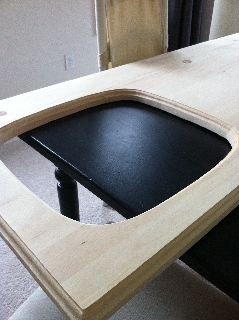 White Wood How I Built A Diy Wood Counter Top