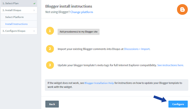 Adding Disqus to Blogger7 Adding Disqus system to Blogger