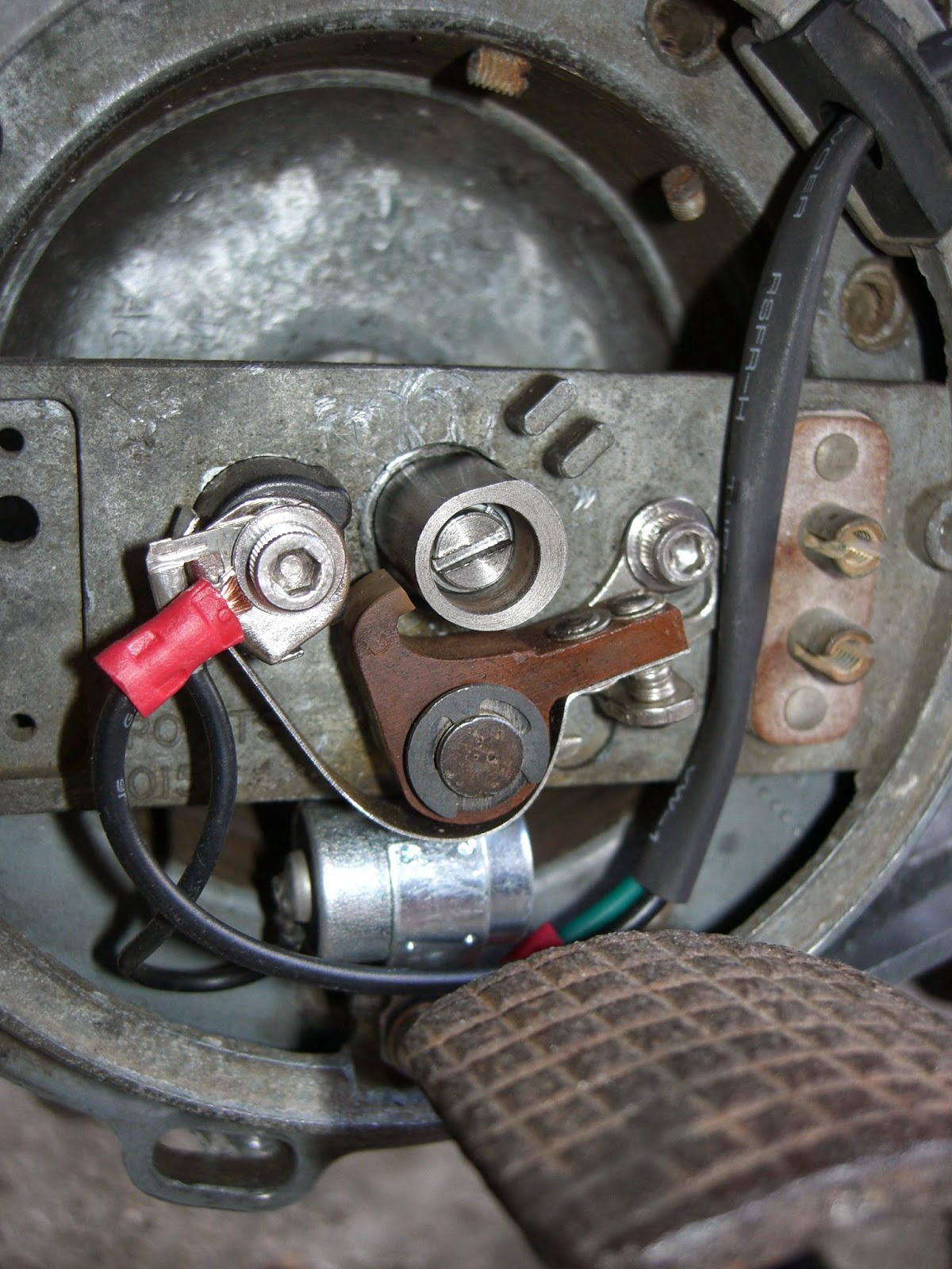 AltFuel Speed BSA Bantam Rebuilding the Ignition Timing Plate