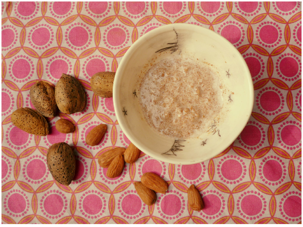  fraîchement cueilli Almond scrub