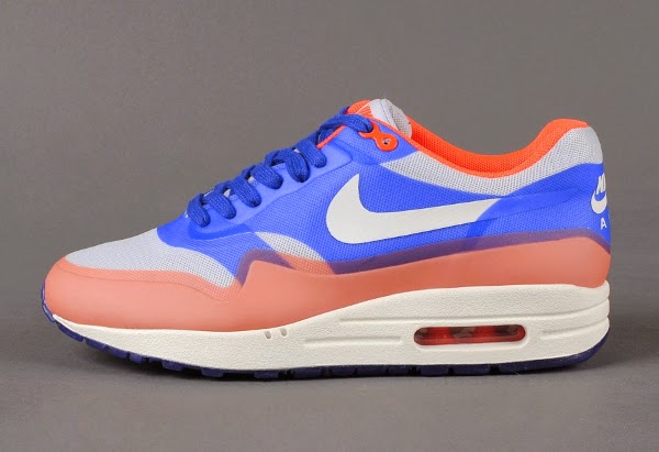 Nike Air Max 1 Hyperfuse Hyper blue/Total Crimson 2015 - caftan marocain