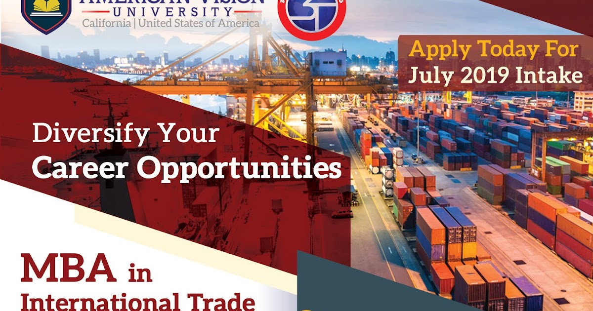 Earn An MBA Degree In International Trade & Global Logistics From USA