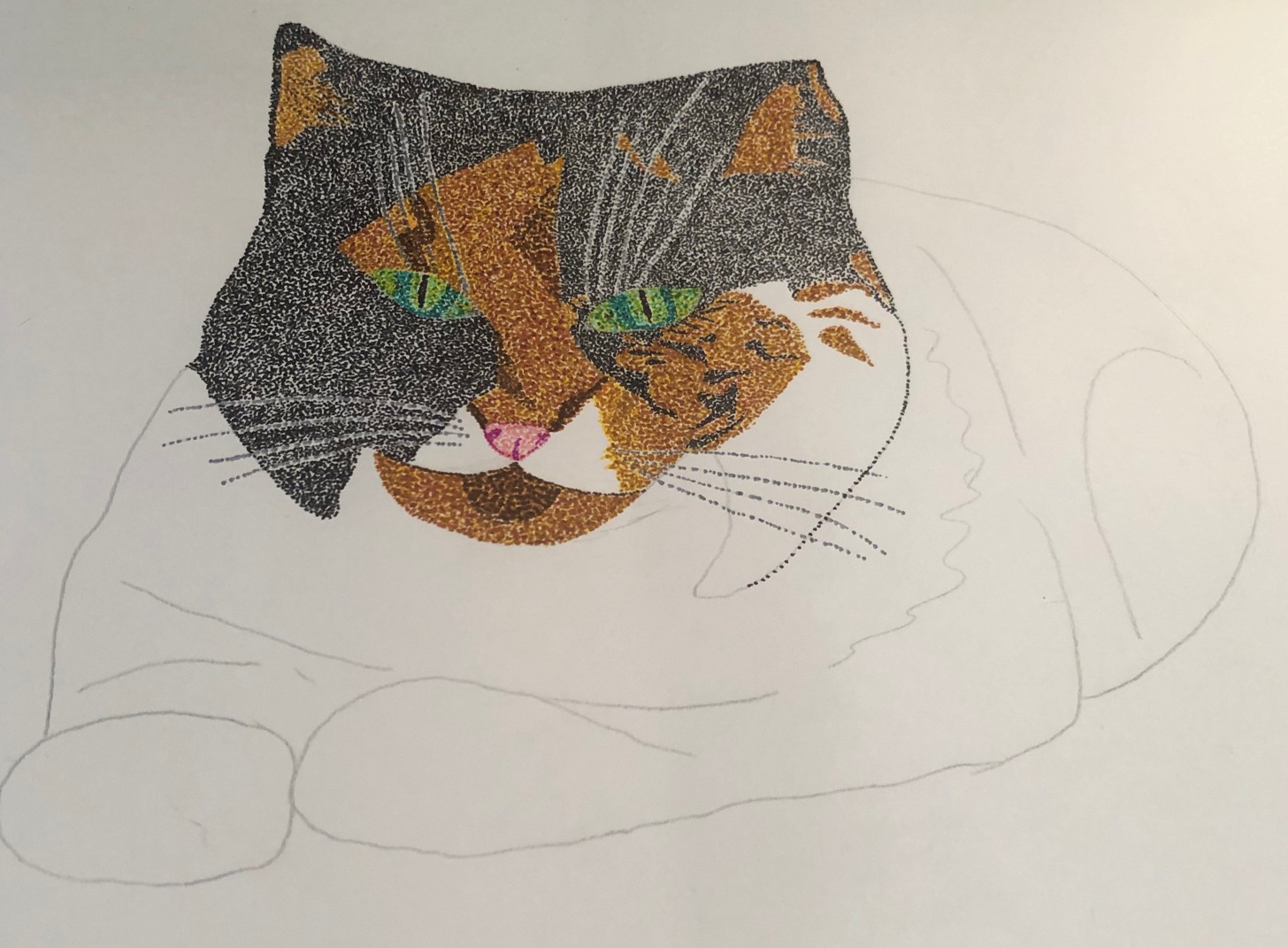 O Recuncho De Plastica Puntillismo