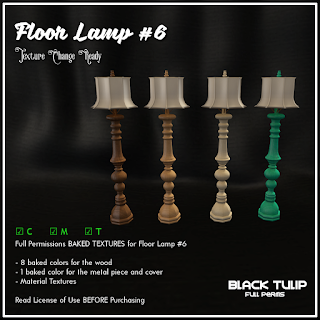 [Black Tulip] Textures - Floor Lamp #6