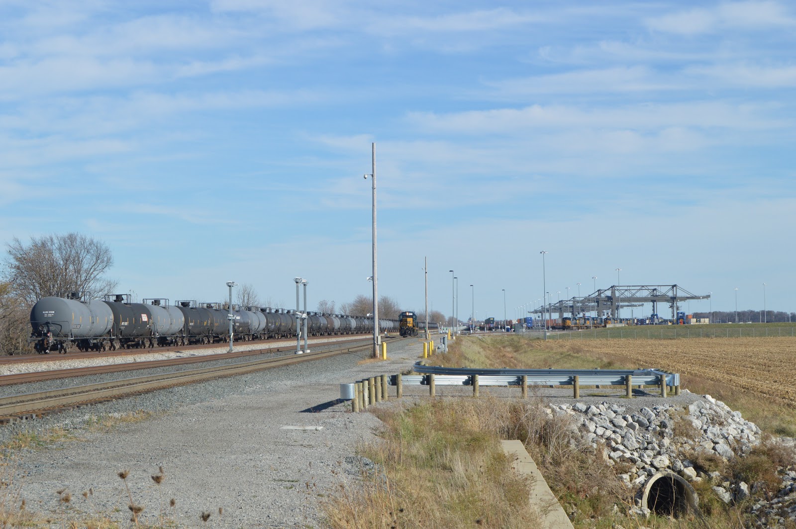 Towns and Nature North Baltimore, OH Largest CSX Intermodal Yard