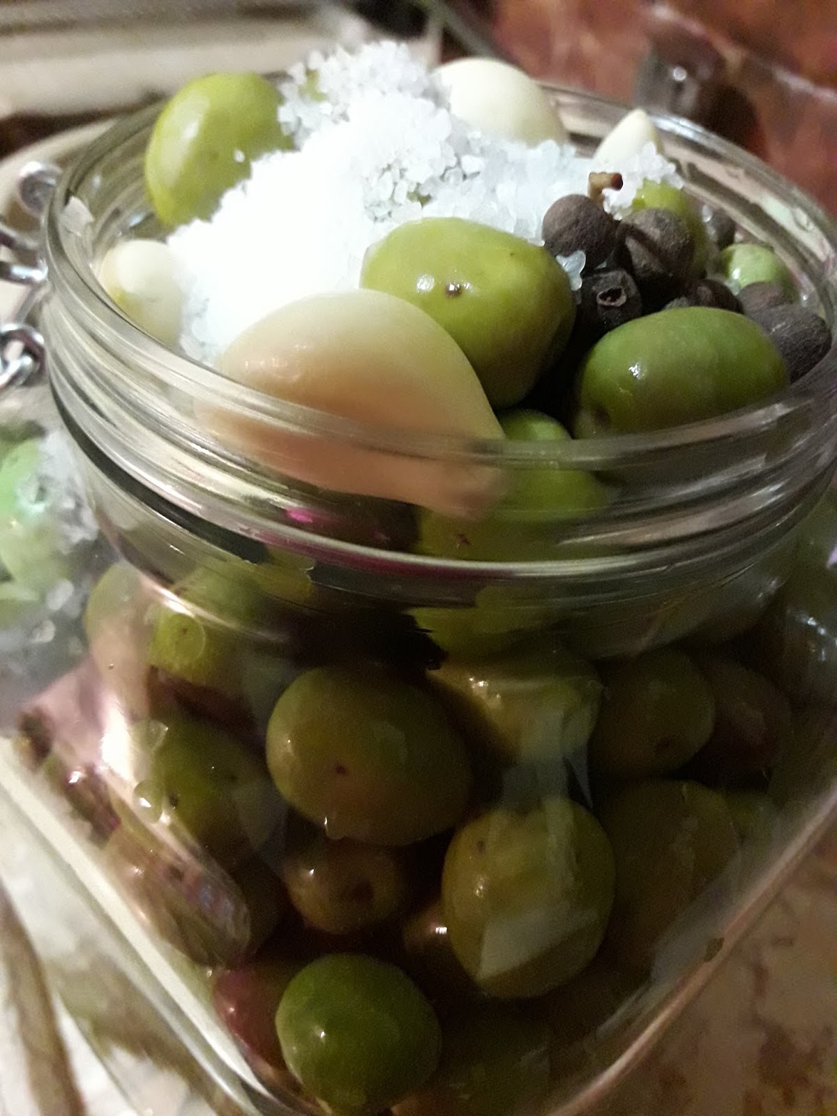 A Jewish Grandmother Pickling Olives, Something New
