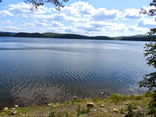 Рябь на воде озера Аракуль