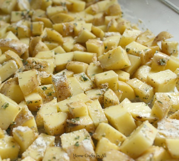 Oven Roasted Ranch Potatoes Home Crafts by Ali