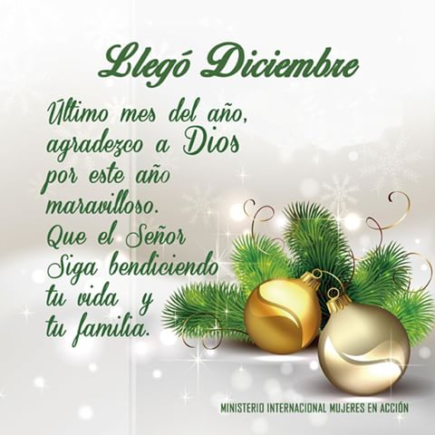 Imágenes bonitas de feliz mes de diciembre con frases hermosas para dedicar