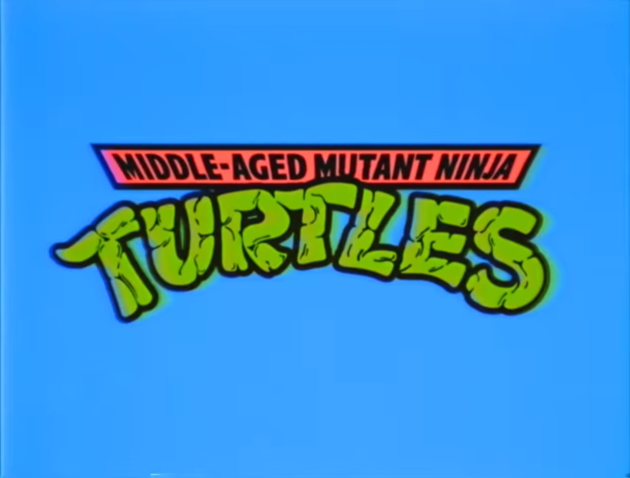 Nickelodeon TMNT Port&Company Ninja Turtles Classic Group White Shirt Adult  M