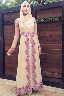 Baju muslim brokat Baju muslim brokat