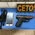 Pistola alemã é encontrada dentro de mochila abandonada em Alagoinhas