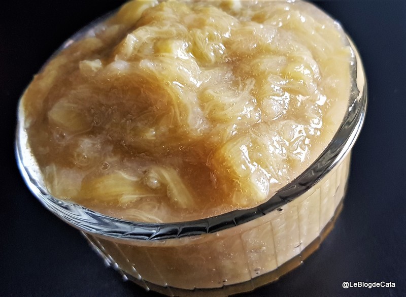 Le blog de Cata Compote de rhubarbe à la vanille (sans sucre, ig bas)