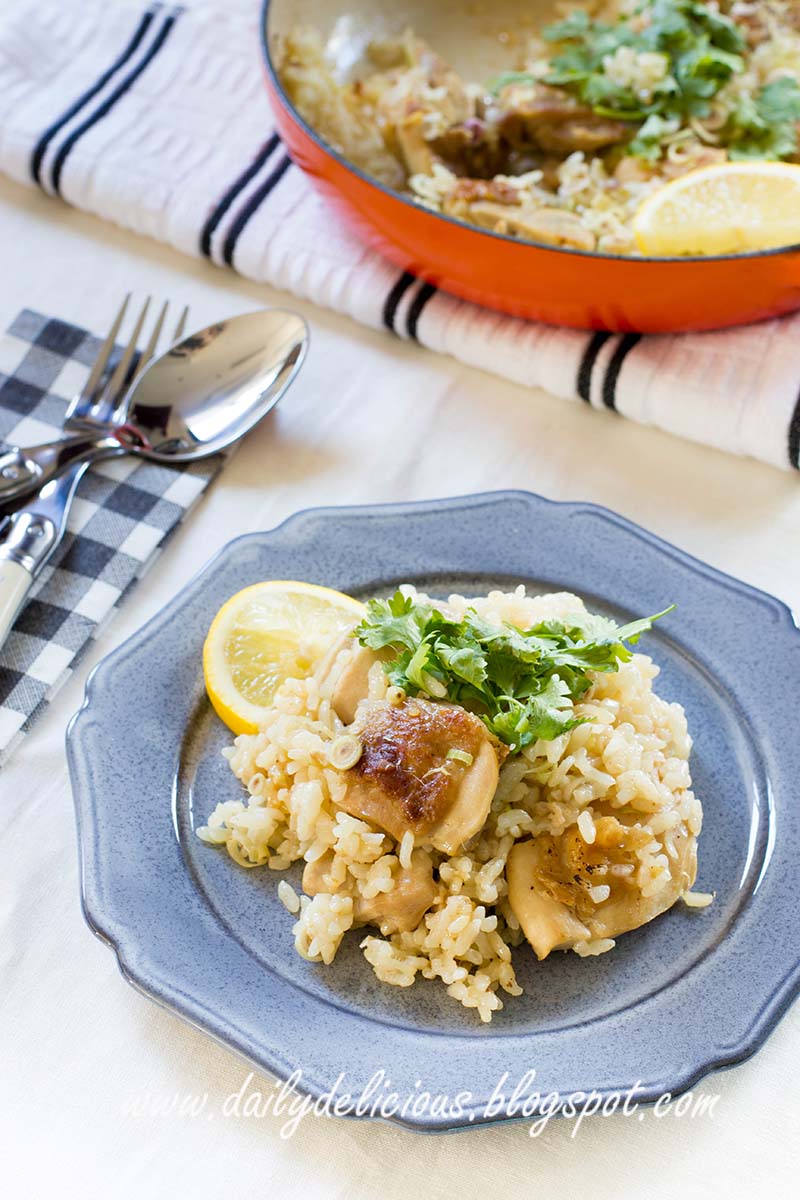 dailydelicious Lemongrass Chicken Rice