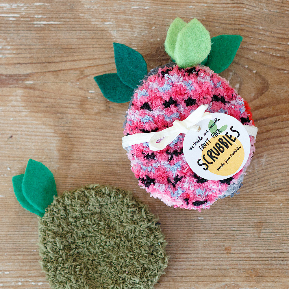 misako mimoko New DIY / Fruit Face Scrubbies!