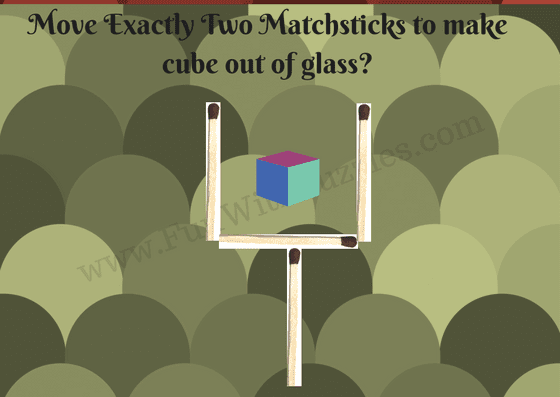 Matchstick Puzzle for kids-Glass