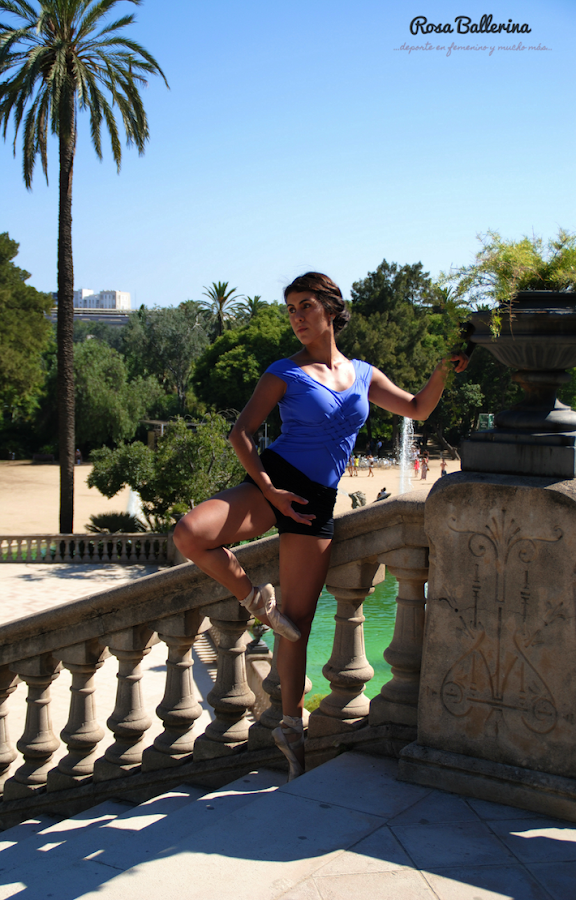 fotografía de ballet clásico en exteriores Barcelona