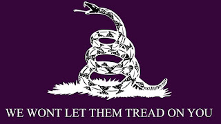 Gadsden flag we won't let them tread on you