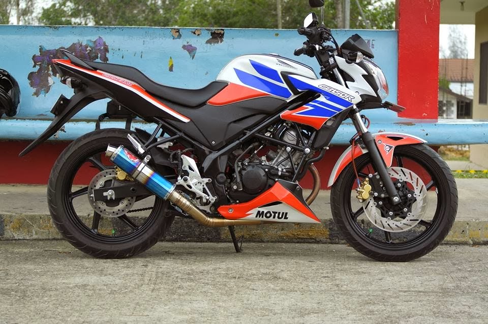 20 Gambar  Modifikasi  Honda CB150R Terbaru 2014 Super 