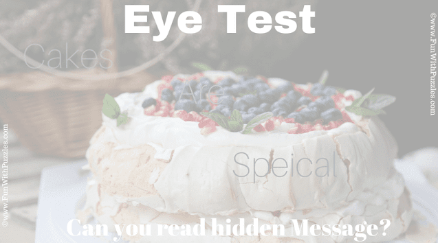 Eye Test: Find the Hidden Message Picture Puzzle Answer