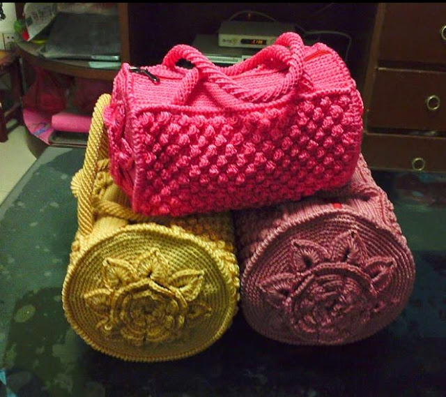 Ergahandmade: Crochet Bag + Free Pattern + Diagrams