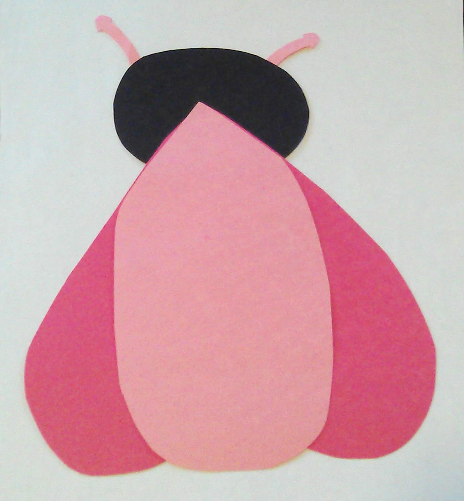 Ladybug Valentine Heart Card Craft | Preschool Powol Packets