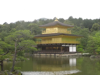 The Golden Palace in Kyoto Japan