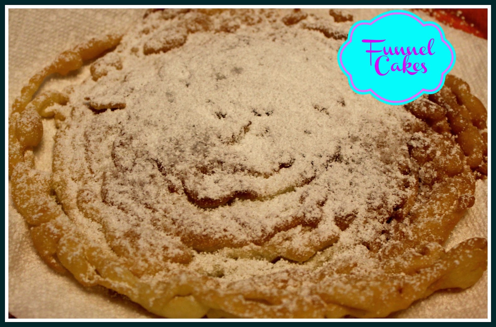 Sweet Tea and Cornbread Funnel Cakes!