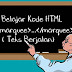 Belajar Kode HTML Marquee ( Teks Berjalan )